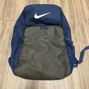 Nike Brasilia XL 9.5 Large Team Sports Backpack BLUE DM3975-410